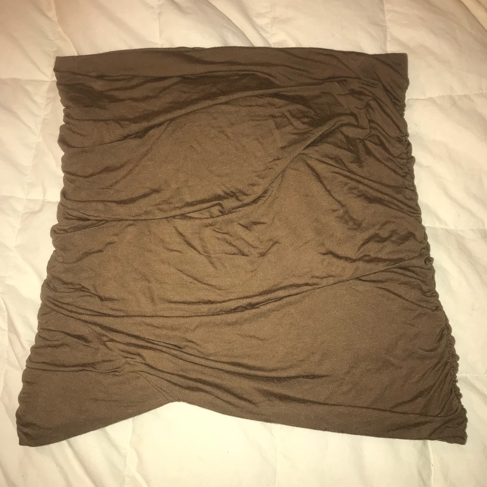 Free People strapless top. Size Large.